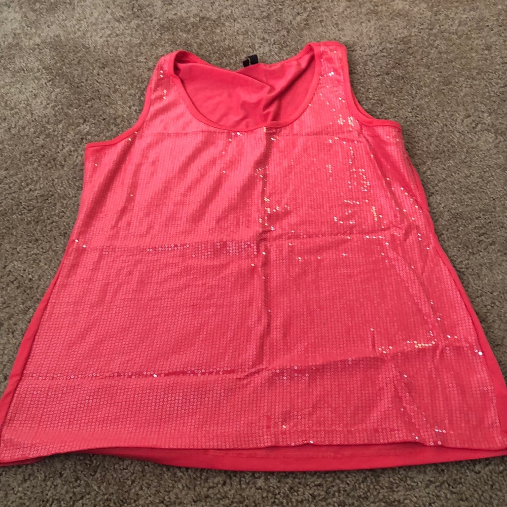 ✨Glittery ✨Hot Pink Maurices Top